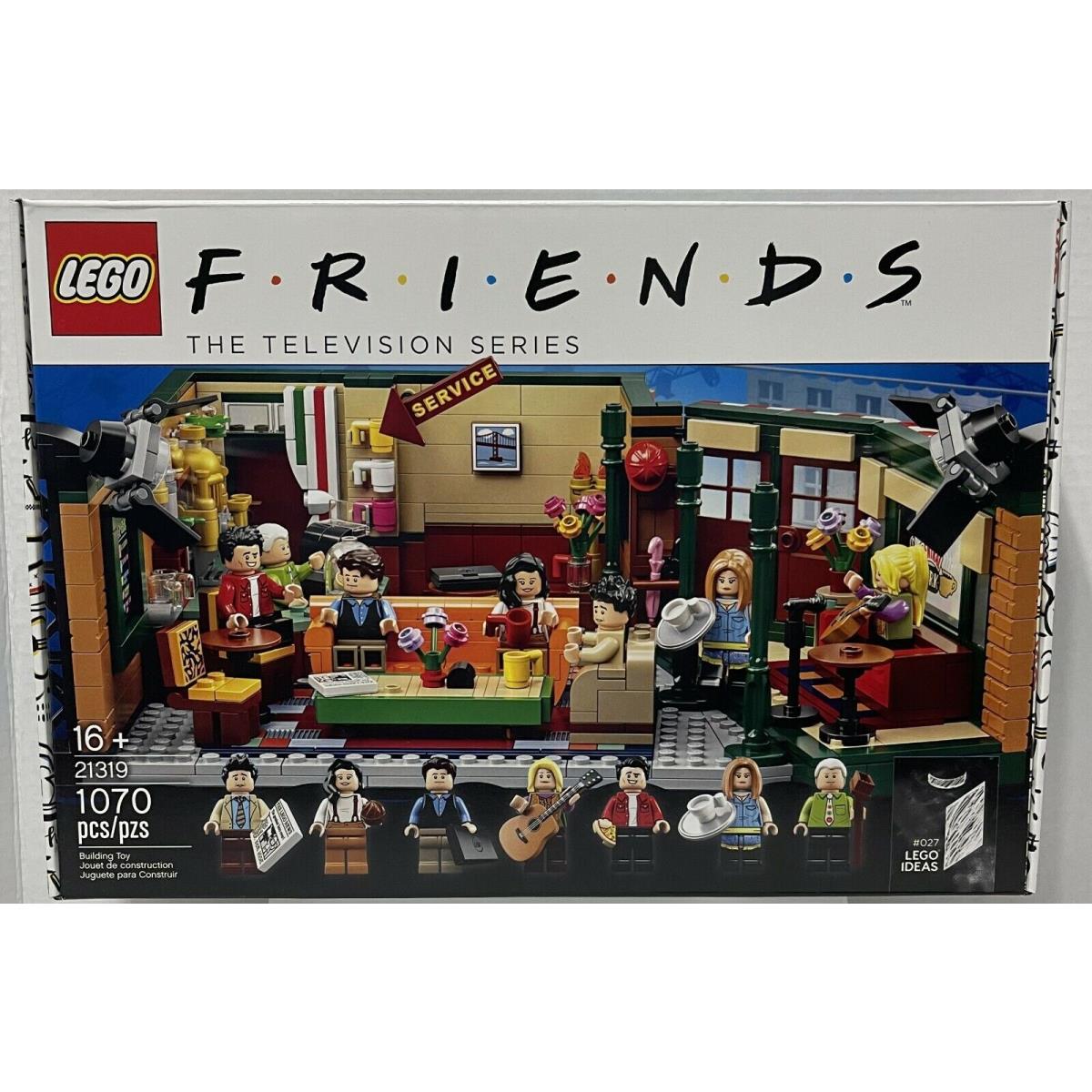 Lego Ideas Friends Central Perk 21319 The Television Series 1070pcs 16+