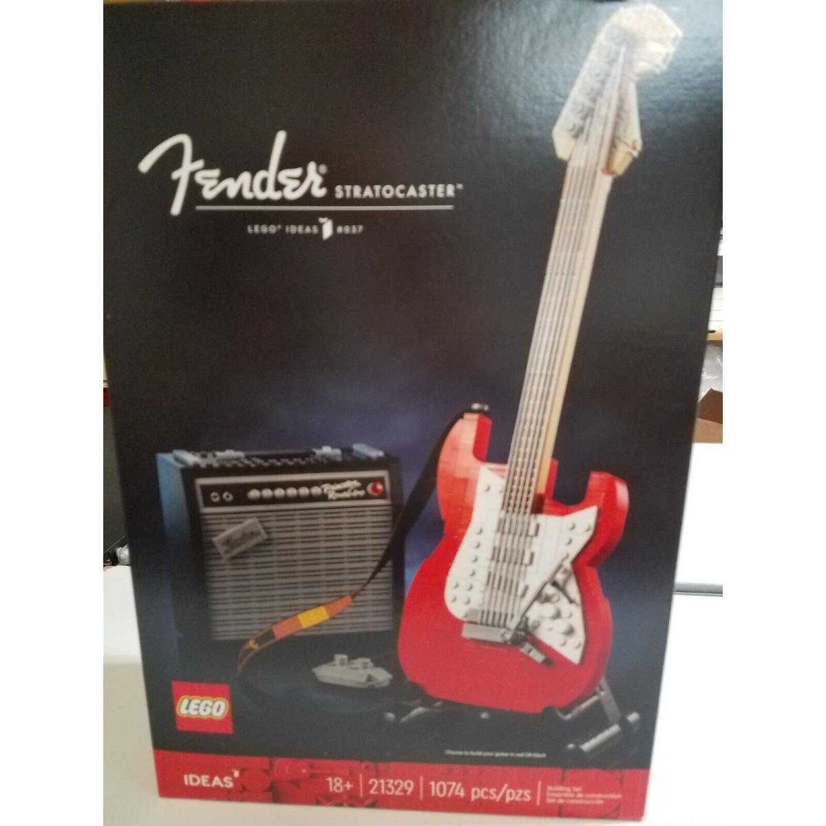 Lego Ideas Fender Stratocaster 21329 Building Set 1074 Piece Us-shipping