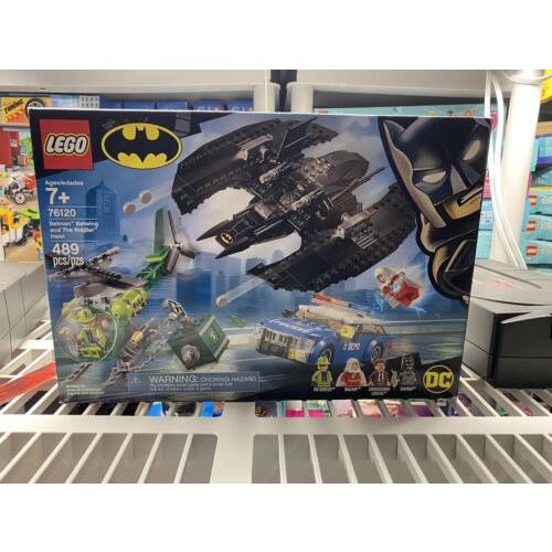 Retired: Lego Super Heroes Batman TM Batwing and The Riddler TM Heist 76120