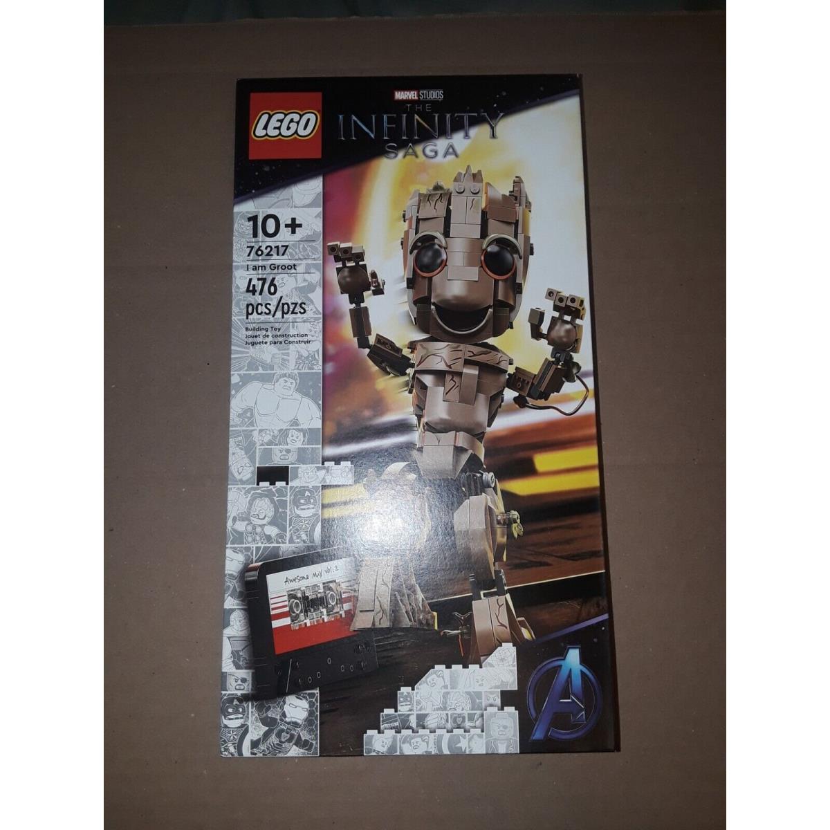 Lego Marvel 76217 I am Groot Building Kit Authentic/ New/ Fast