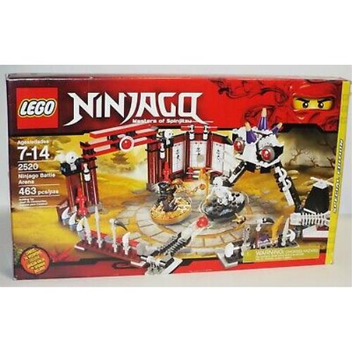 Lego 2520 Ninjago Battle Arena 14 Weapons Dragon Ninja Exclusive LE