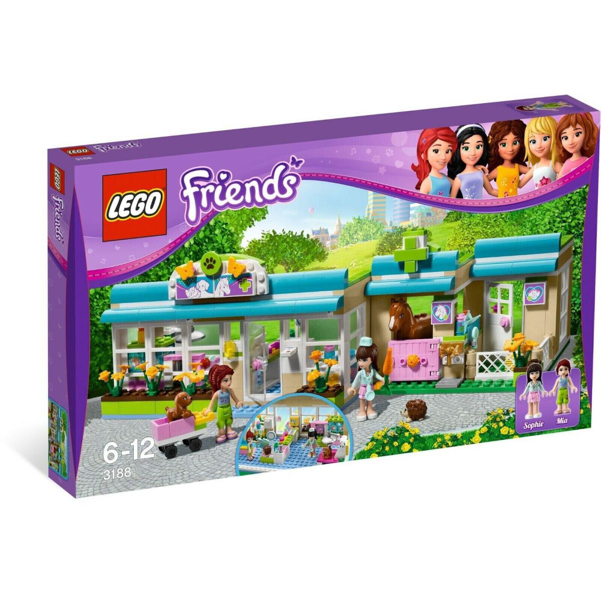 Lego 3188 Friends Heartlake Vet