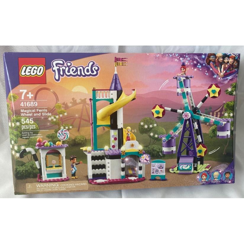 Lego Friends Magical Ferris Wheel and Slide 41689 Building Kit 545 Pcs Playset