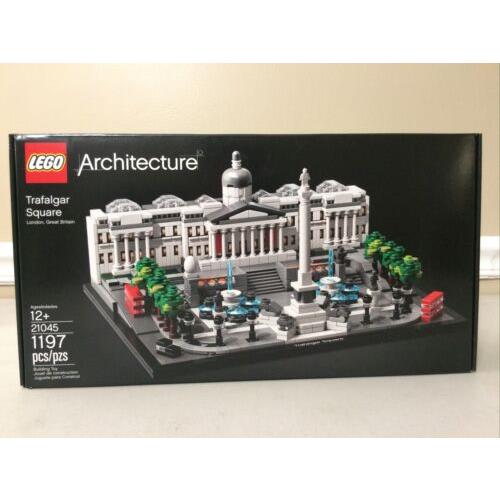 Lego Architecture 21045 Trafalgar Square 1197 PC Building Set
