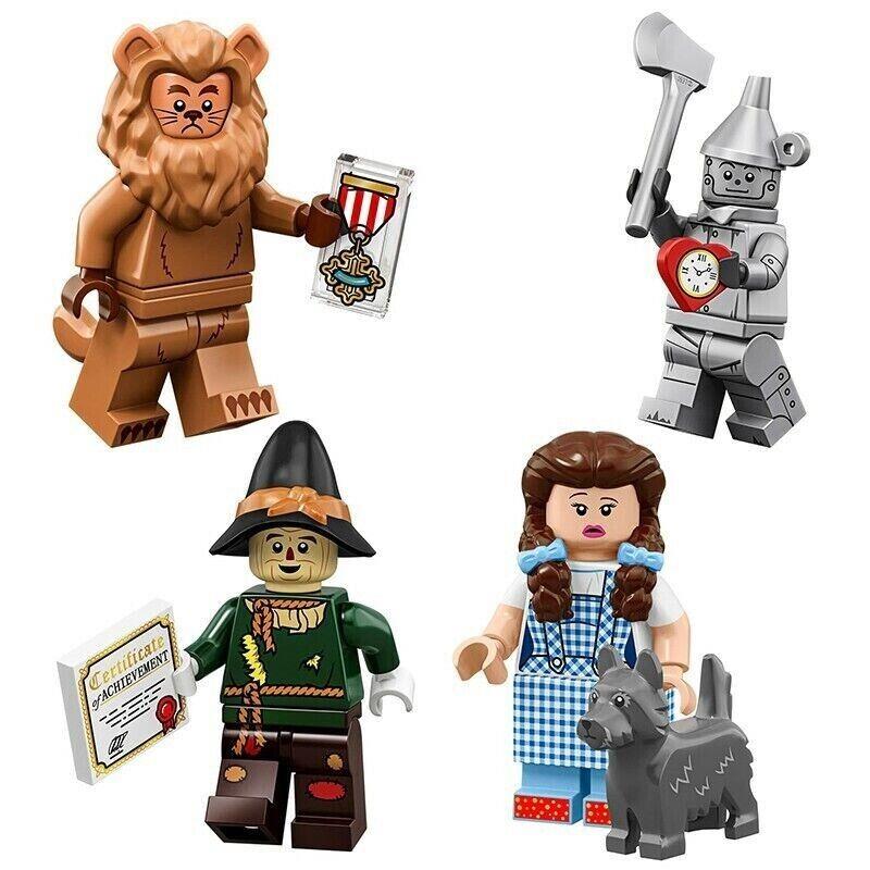 Lego 71023 The Lego Movie 2 Wizard of Oz Minifigure Complete 4 Sets