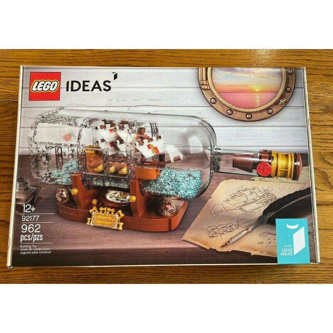 Lego Ideas Ship in a Bottle 92177 Condition
