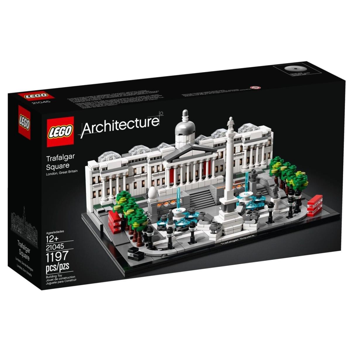 Lego 21045 Trafalgar Square Architecture Retired Box