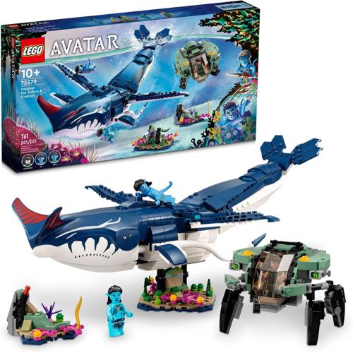 Lego Avatar: The Way of Water Payakan Tulkun Crabsuit 75579 Building 761pcs