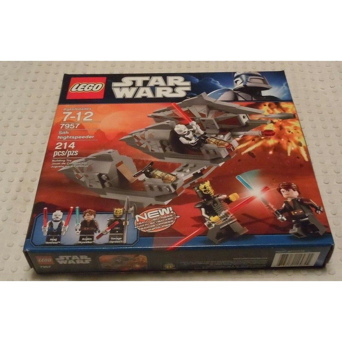 Lego Star Wars Sith Nightspeeder Set 7957 Savage Opress Asajj Ventres