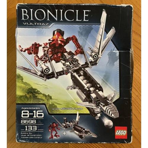 Lego Bionicle Mistika 8698 Vultraz Skyfighter Midak Skyblaster Toy
