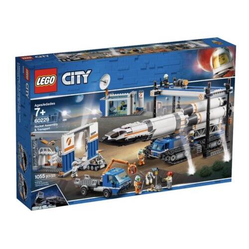 City Lego Set Rocket Assembly and Transport 60229 Retired