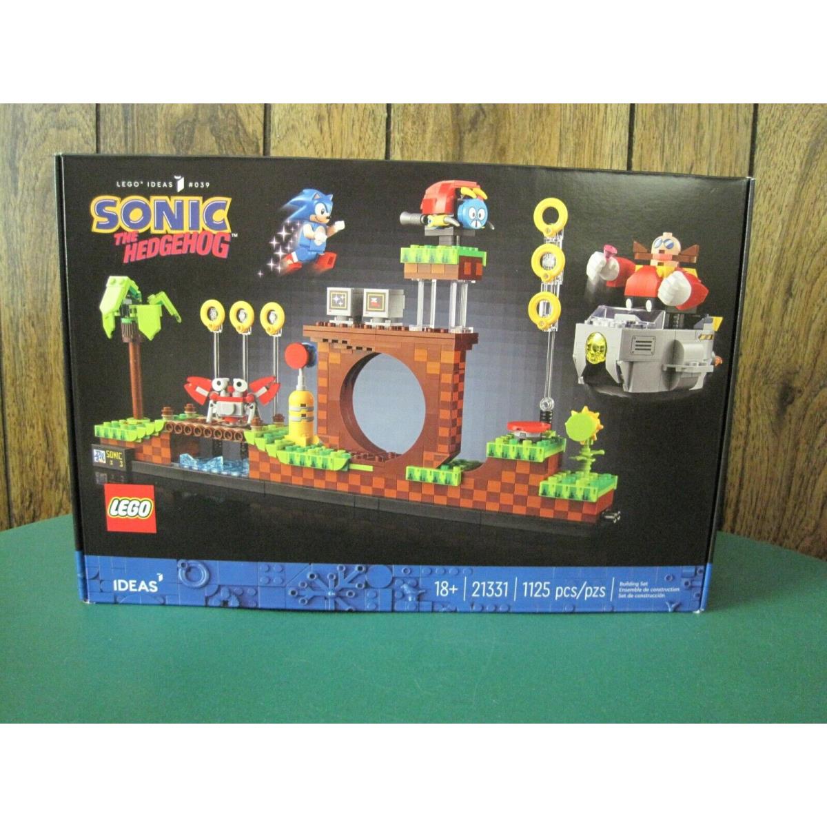 2022 Lego Ideas` 21331 Sonic The HEDGEHOG--1125 Pieces
