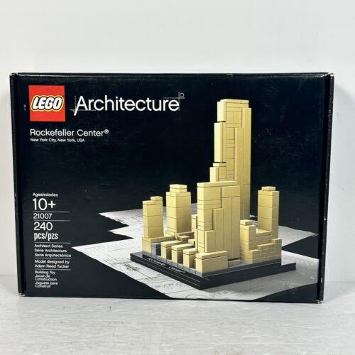 Lego Architecture Rockefeller Center 21007 Retired Box 240 Pieces