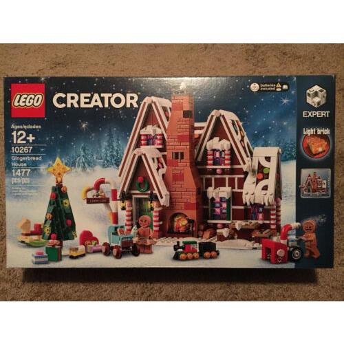 Lego Creator - Gingerbread House - Set 10267 - - In Hand Ready to Ship