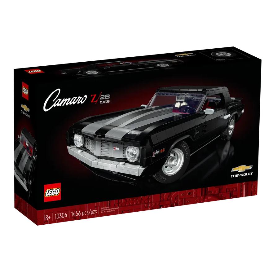 Lego 10304 Icons Chevrolet Camaro Z28 1456 Pcs and - Hard to Find