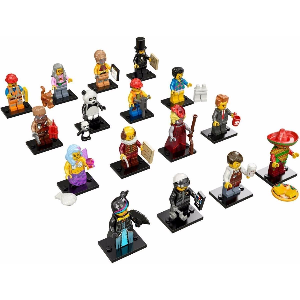 The Lego Movie Series 1 Minifigures 71004 Complete Set of 16