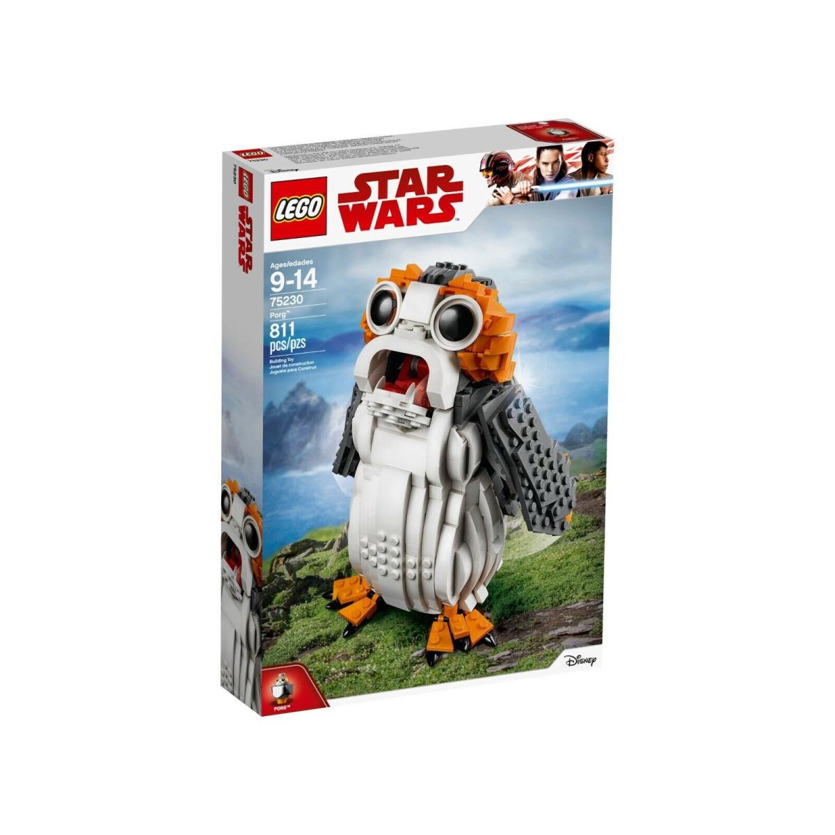 Lego 75230 Star Wars The Last Jedi Porg 811 Pieces In Hand Retired