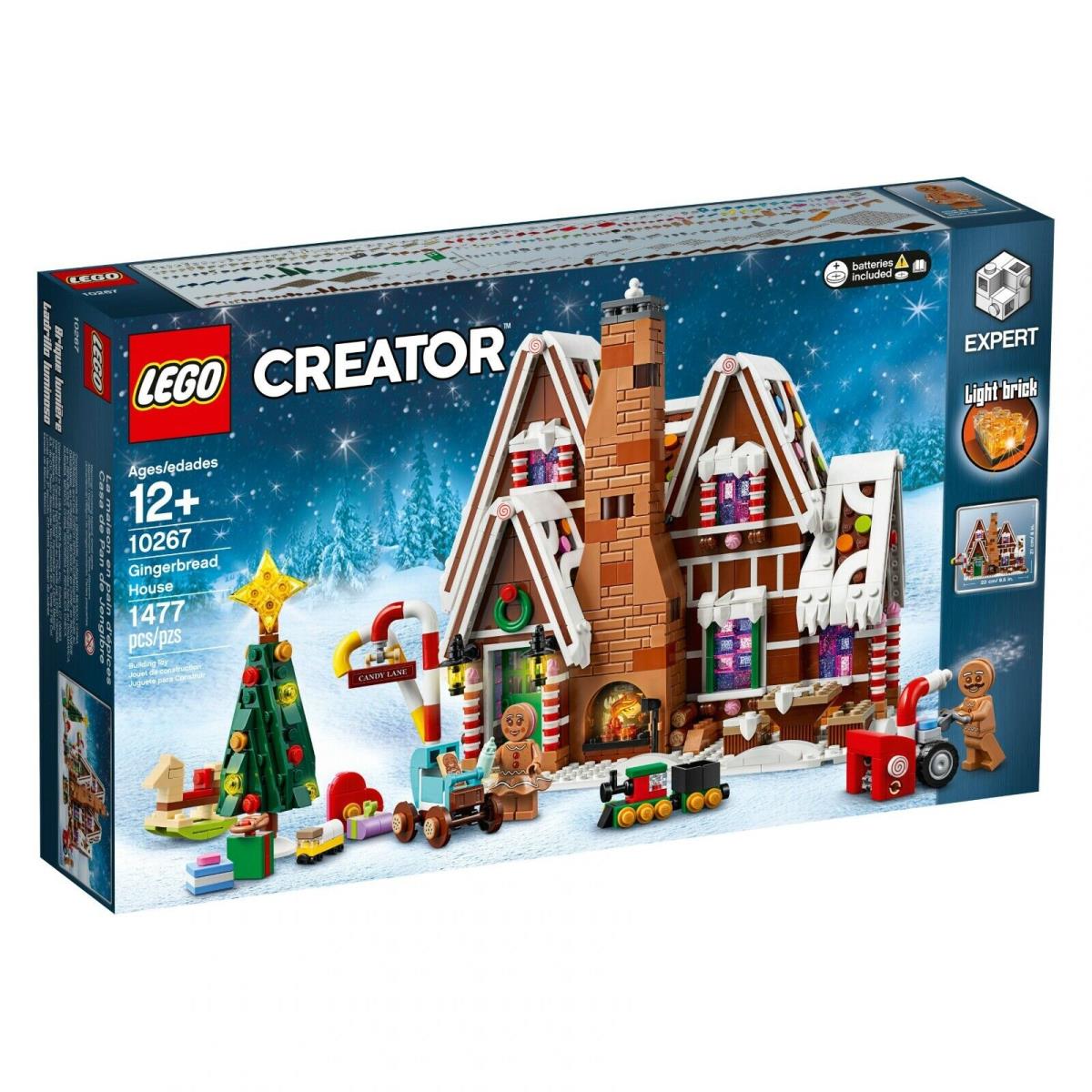 Lego 10267 Gingerbread House Winter Village Retired Box Christmas