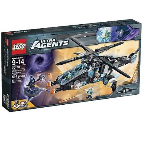 Lego Ultra Agents Ultracopter Vs. Antimatter 70170