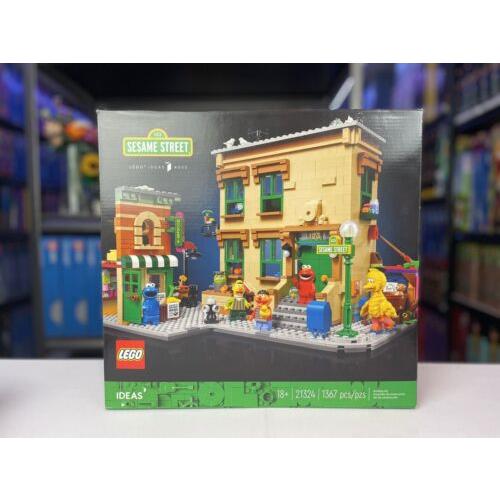 Lego 21324 Ideas 123 Sesame Street Elmo Big Bird Ernie