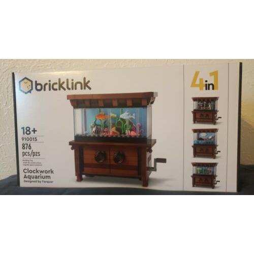 Lego Bricklink Designer Program Clockwork Aquarium 910015 IN H