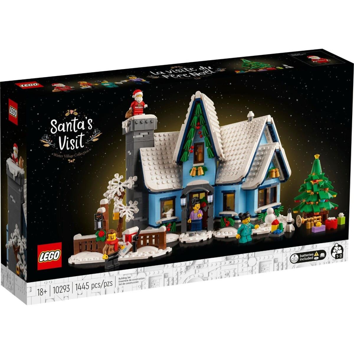 Lego Creator Expert - Santa s Visit 10293 1445pcs