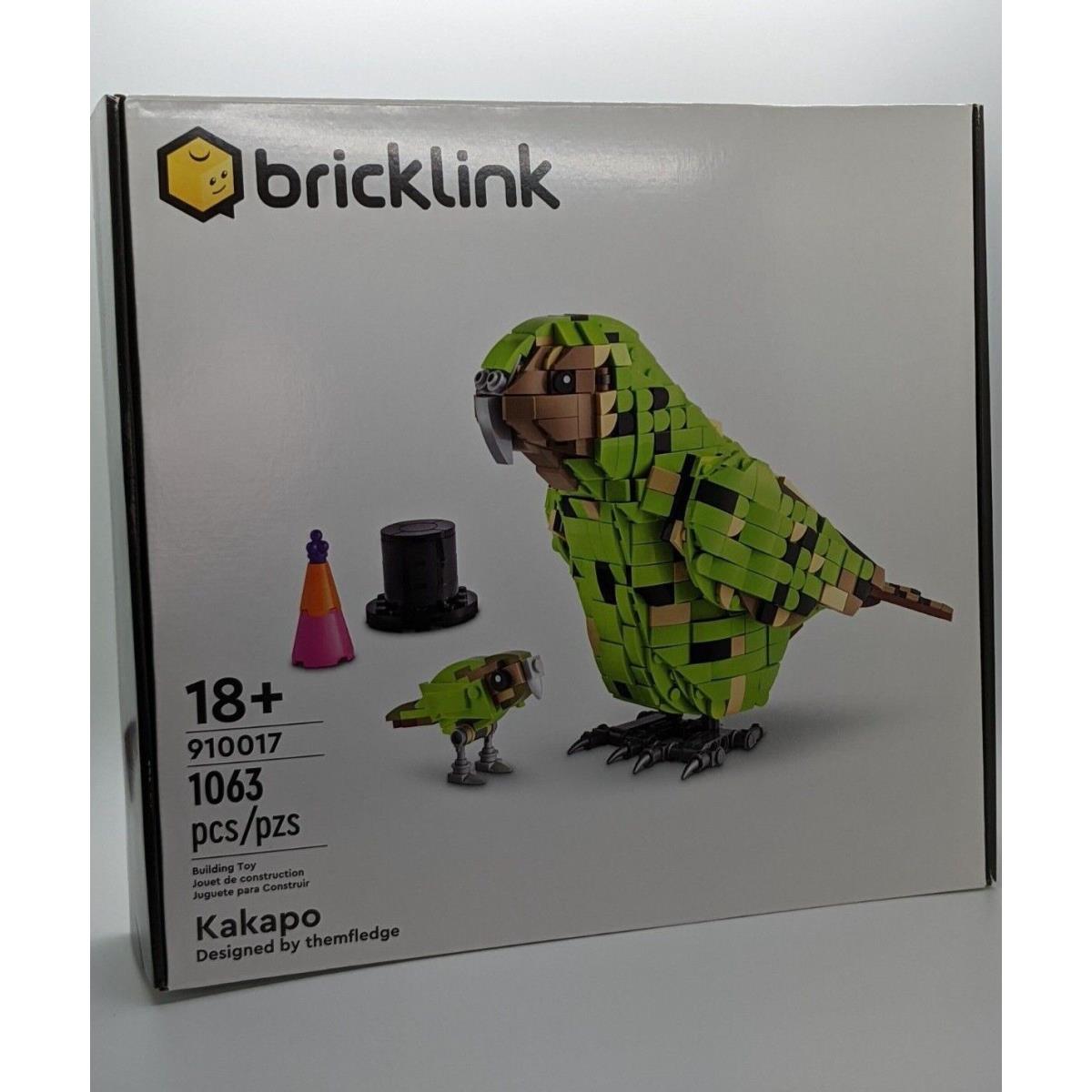 Lego 910017 Kakapo Bricklink Designer Program In Box Afol