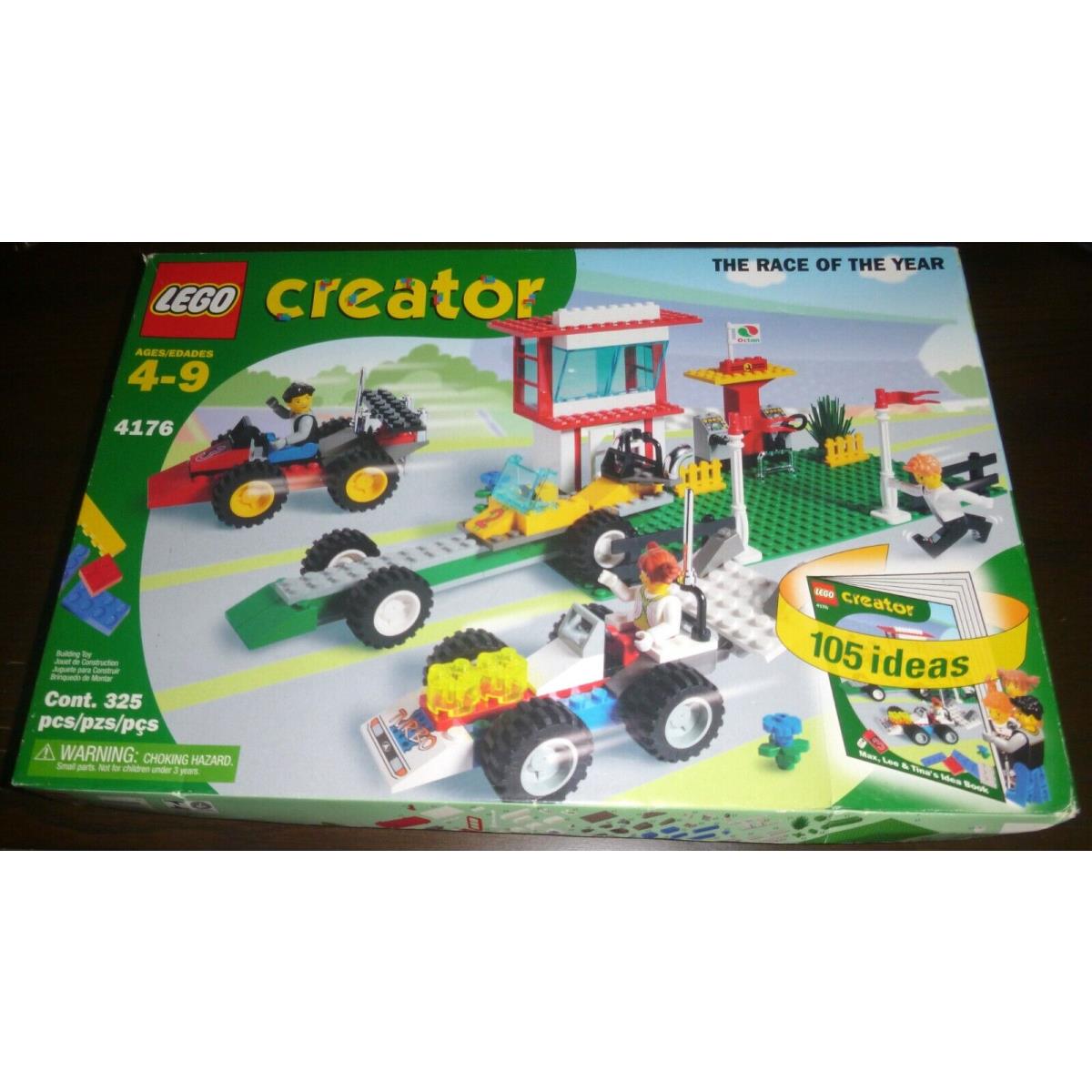 Lego Creator 4176 Set - The Race Of The Year Made in 2001