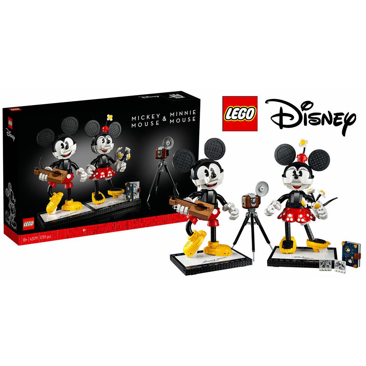 Lego Mickey Mouse and Minnie Mouse Buildable Set 43179