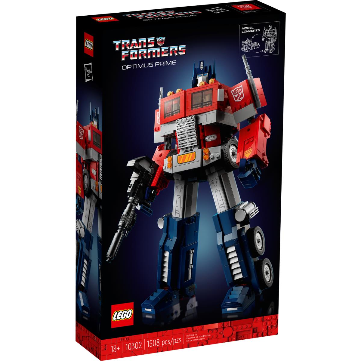 Lego 10302 Transformers: Optimus Prime Perfect Box Guarantee