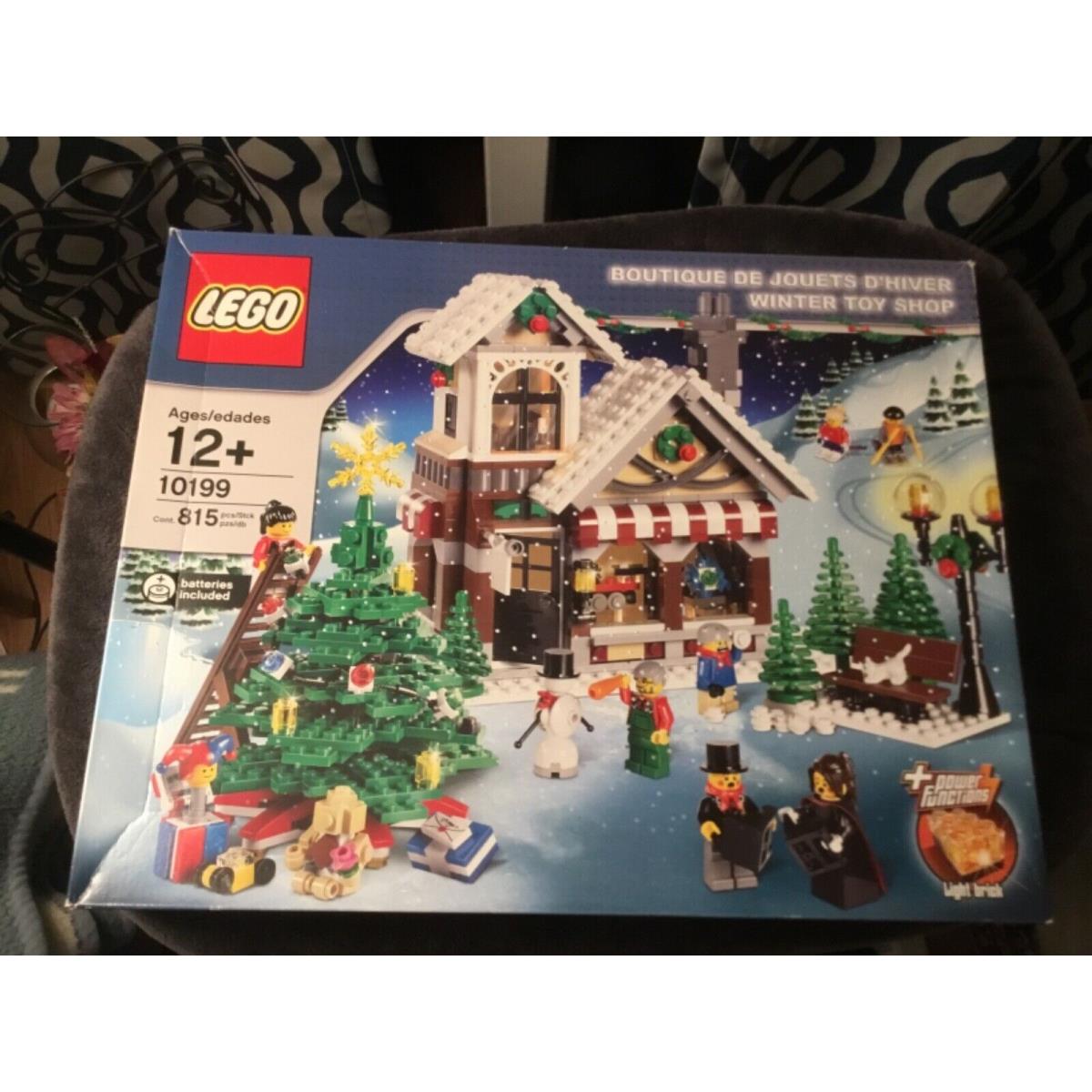 Lego Creator Christmas Winter Toy Shop 10199 Holiday Retired Box Damage BN