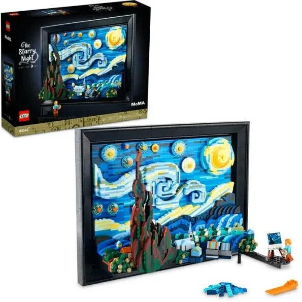 Lego Ideas Vincent Van Gogh The Starry Night 21333 Building Kit