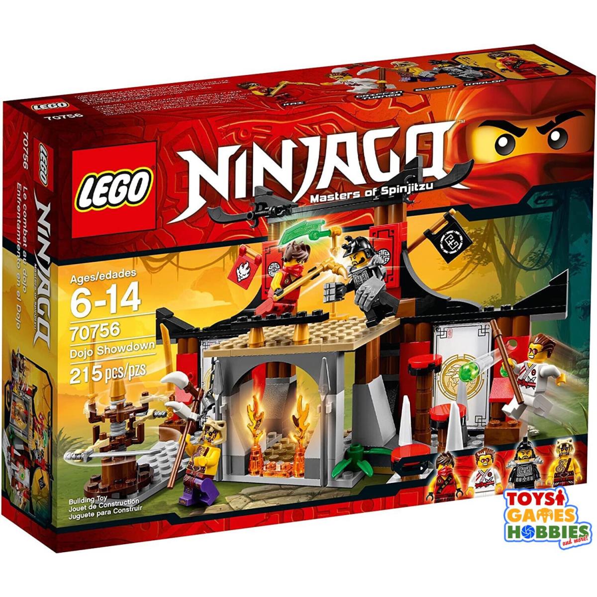 Lego Ninjago Dojo Showdown 70756