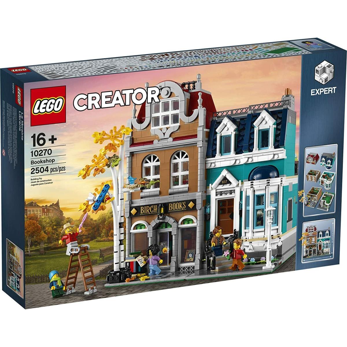 Lego Creator Expert Bookshop 10270 Building Kit 2504 Pieces