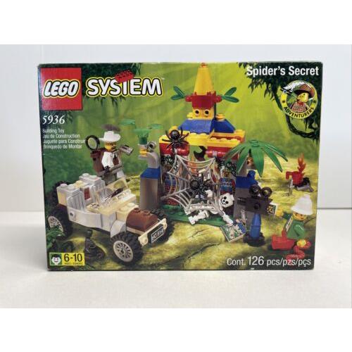 Lego Adventurer`s : The Spider`s Secret Set 5936 / Rare 1999