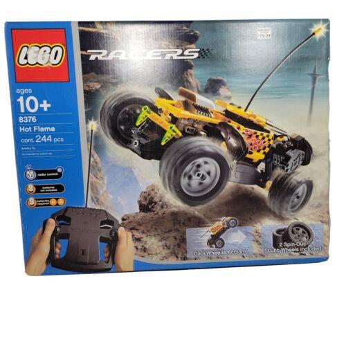 Lego Racers: Hot Flame 8376 244 Pieces. All Bags Are