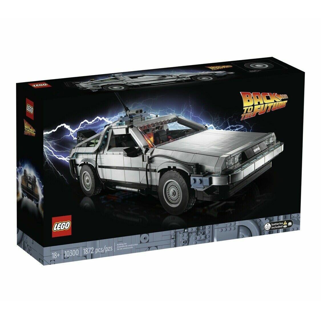 Lego Creator Expert 10300 Back to The Future Time Machine Delorean 18+ Worldwide