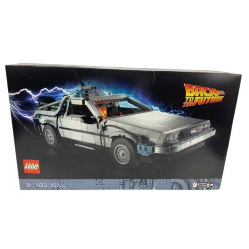 Lego 10300 Back to The Future Time Machine Building