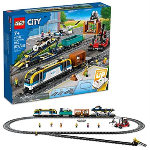 Lego City Freight Train 60336 Building Kit 1 153 Pieces
