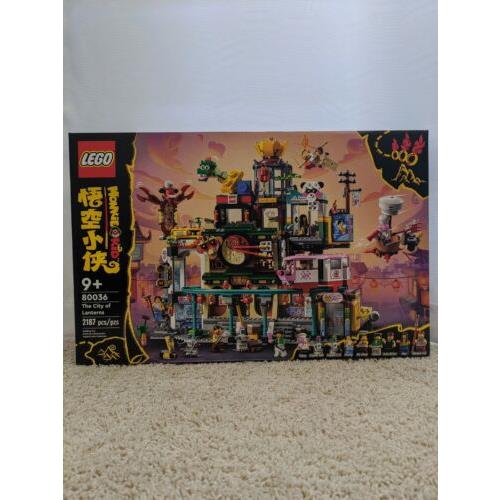 Lego 80036 The City of Lanterns Monkie Kid 2187 Pcs. Building Toy 9+