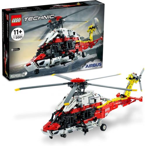 Lego Technic Airbus H175 Rescue Helicopter 42145 Toy Building Kit 2 001 Pieces