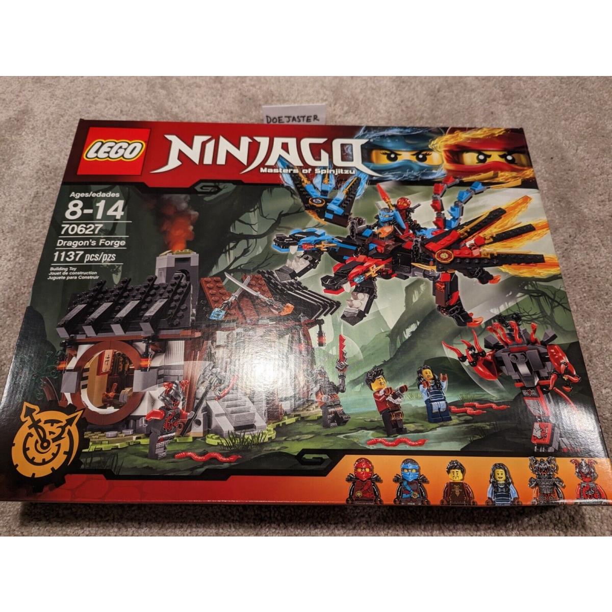 Lego Dragon`s Forge - 70627 - 2017 - - Ninjago - The Hands of Time