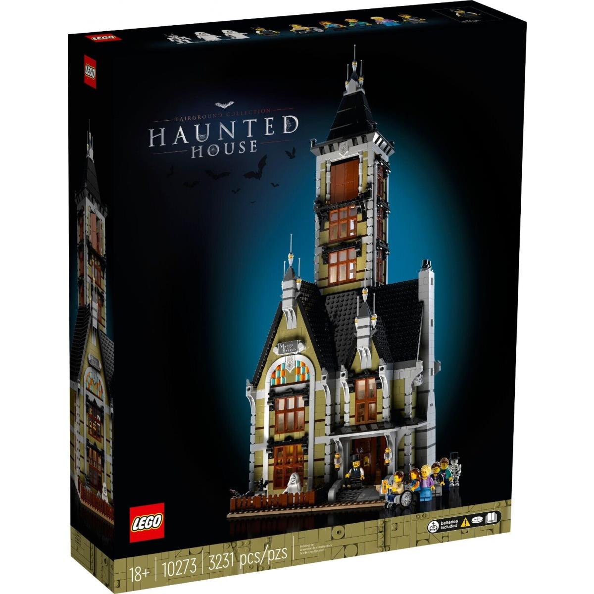 Lego 10273 Haunted House In Hand Box Halloween