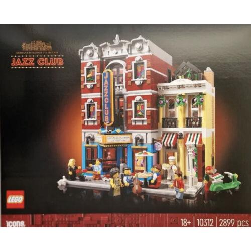 Lego 10312 Icons Jazz Club 2899 Pcs