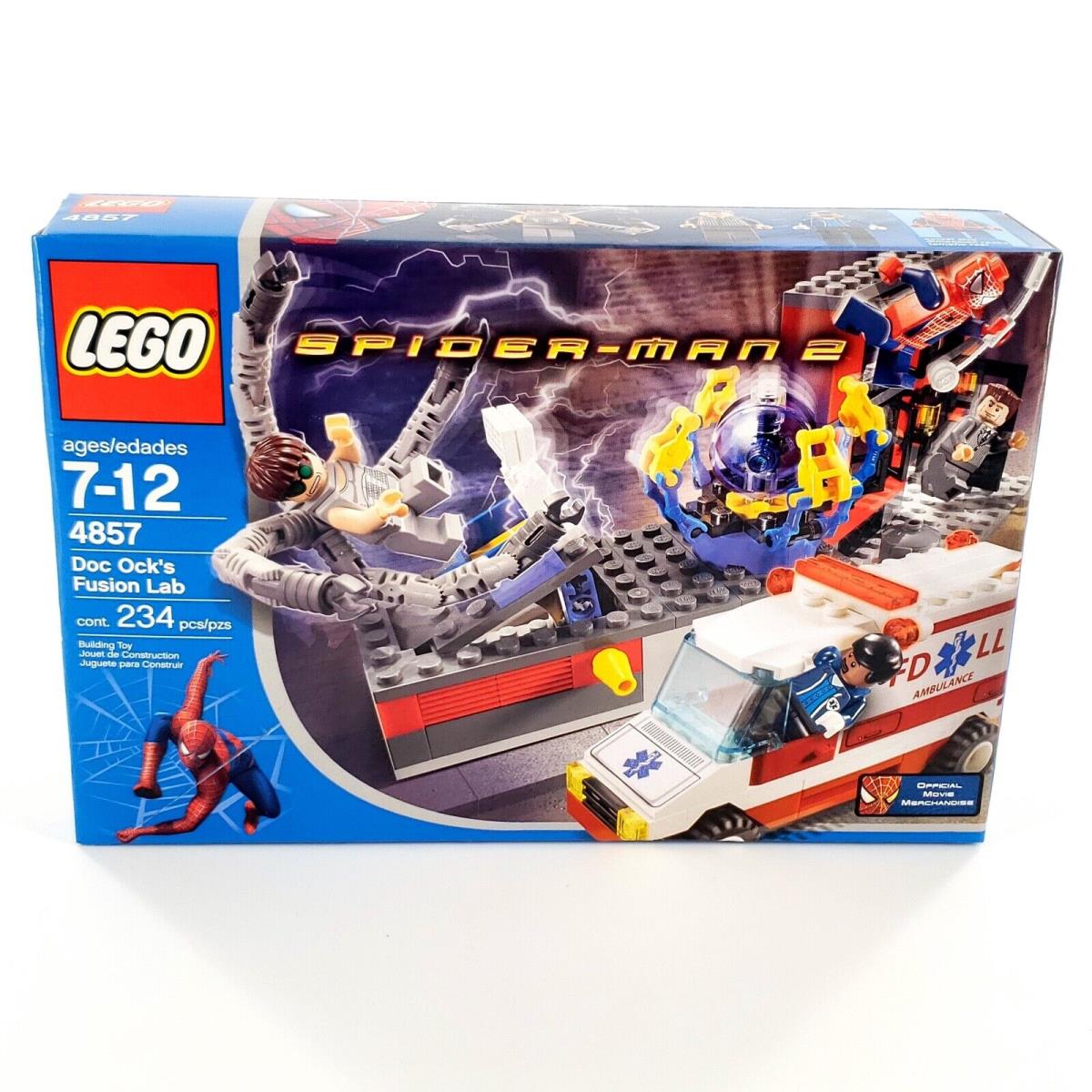 Lego Spider-man: Doc Ock`s Fusion Lab 4857