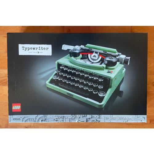 in Hand Lego Ideas Typewriter 21327 Unopened 2079 Pieces