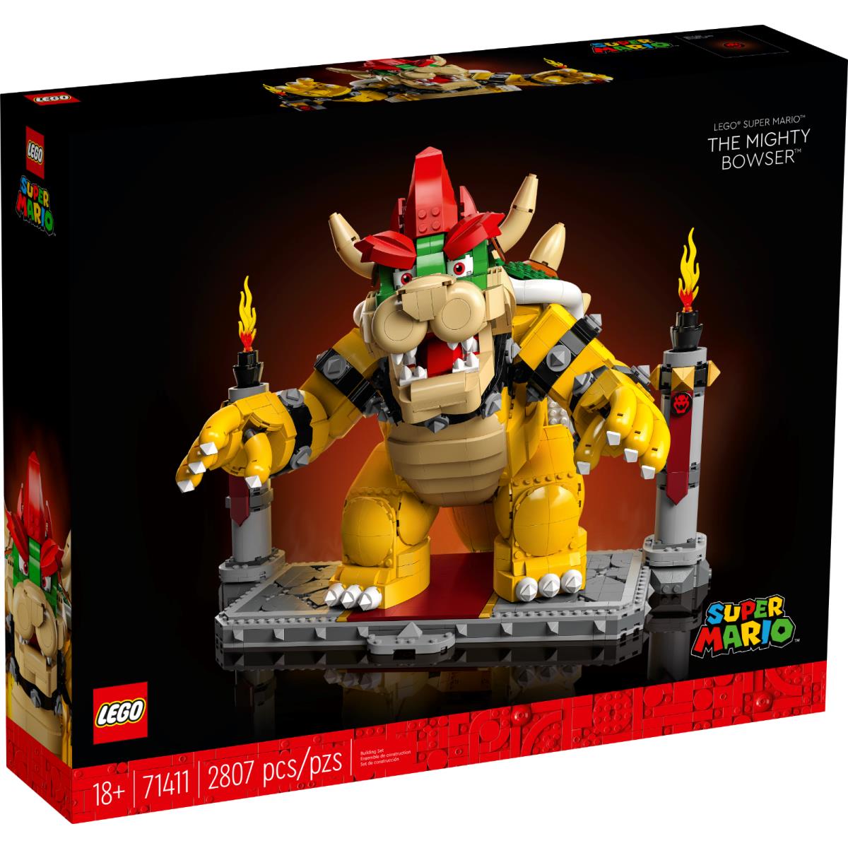 Lego 71411 Super Mario The Mighty Bowser Perfect Box Guarantee