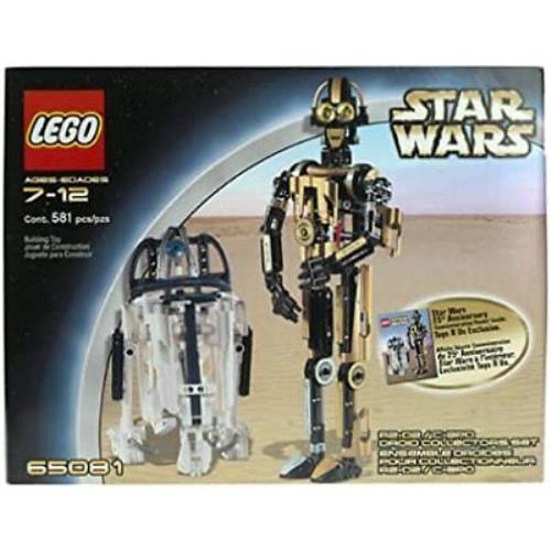 Lego Star Wars R2-D2 C3PO Droid Collectors Set 65081