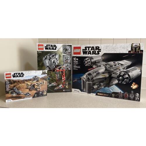 Lego 75254 75292 75299 Set Cara Dune Baby Yoda Rare