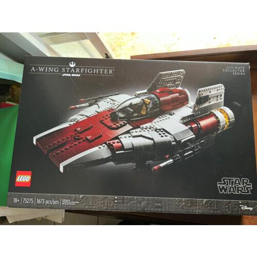 Lego 75275 Star Wars Ucs A-wing Starfighter 2020 Retired Set 1673 Pcs
